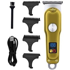 Tondeuse Voor Mannen, Professionele Mini Tondeuse Mannen Kapper Baard Trimmer Koolstofstaal Blade 2 Speed Scheren Snijmachine