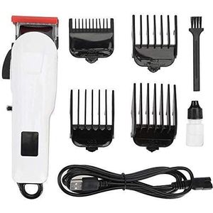 Tondeuse voor mannen, USB-tondeuse trimmer oplaadbare elektrische haarsnijmachine cutter tondeuse, krachtige rijkracht en geluidsarme professional