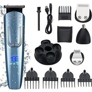 Tondeuse voor mannen, professionele haarknipsets, draadloze haarafwerkingstrimmers, haarsnijgereedschap, tondeuses