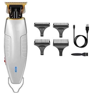 Tondeuse voor mannen, professionele T-vormige baardhaartrimmer met T-mesmaaier voor allround scheren en vervagen snijder