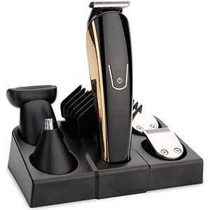 Tondeuse voor mannen, draadloze/snoerloze haarknipset, professionele kappersset, vijf-in-één voor mannen en vrouwen, familie