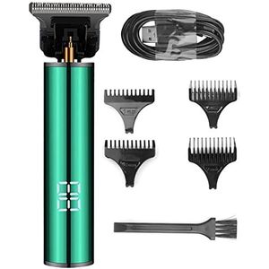 Tondeuses voor mannen, elektrische tondeuse voor mannen, professionele kapperssnijder, LED-display, USB oplaadbare scheerapparaat, waterdichte baardtrimmer