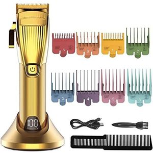 Tondeuses voor mannen, professionele kapperszaak tondeuse kit 0mm trimmer machine set draadloos/snoer