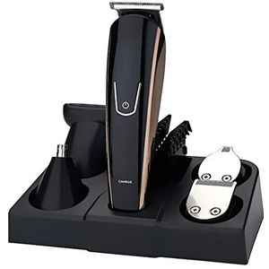JQUAL Tondeuses voor mannen, mannen Tondeuse Elektrische Trimmer Scheerapparaat Hair Cutter Set Thuis Haar Knippen Handige Kapsel Clipper USB Rechrageable Scheerapparaat