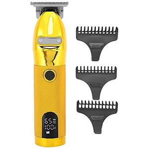 JQUAL Tondeuses voor mannen, elektrische tondeuse digitale mannen tondeuse USB oplaadbare cutter voor olie hoofd digitale display olie hoofd tondeuse USB