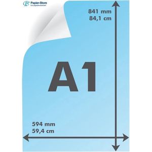 Plano Superior - A1 Papier - 841x594mm - Wit - 80 GM - 125 vel