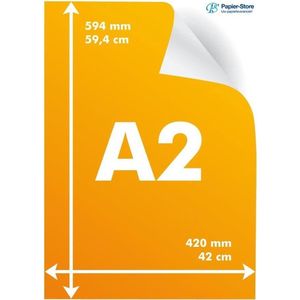 Plano Superior - A2 Papier - 594x420mm - 160 GM - Wit - 125 vel