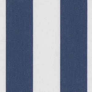 Agora -Lines Marino 1216 gestreept wit, blauw stof per meter buitenstoffen, tuinkussens, palletkussens