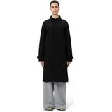 Maium - Mac - Regenjas - Zwart - Waterdicht, Gerecycled Materiaal, Ademend