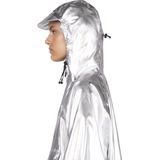 Maium - Poncho - Silver - Unisex - Waterdicht - Oversized Pasvorm