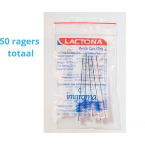 Lactona EasyDent Type C 6 - 11mm - Ragers - 10 gripzak x 5 stuks - Voordeelpakket