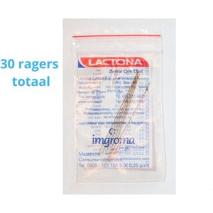 Lactona Interdentaal Ragers - XX-Small Long 25mm - Geel - 10 gripzak x 5 stuks - Voordeelpakket