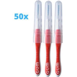 GUM Trav-ler Ragers 0.8mm Rood - 50 stuks