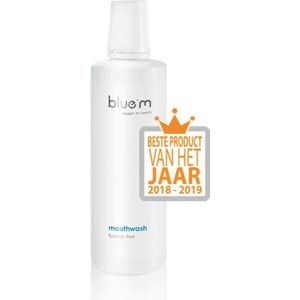 Bluem Mondwater 500ml – Fluoride vrij – Alcoholvrij - 6 stuks