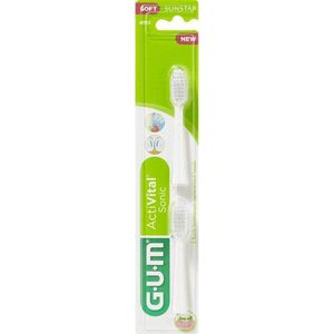 GUM Activital Sonic Opzetborstels - 2 stuks - Wit