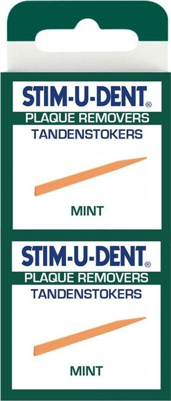 Stimudent Tandenstokers Mint – 3x 100 stuks