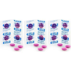 GUM Red-Cote Plakverklikker Tabletten - 3 x 12 stuks