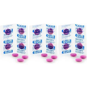 Gum Red-Cote Plakverklikker Tabletten 3x 12 stuks