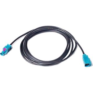 Universele antenne verlengkabel - Fakra male naar Fakra female - 2 meter - CODE Z