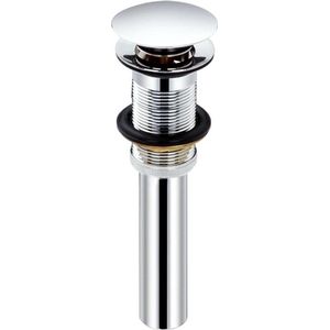 Mawialux Click waste afvoerplug - Zonder overloop - Chroom