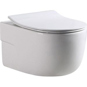Mawialux hangend rimless toilet - softclose zitting - Glans wit - Texas