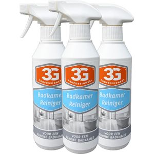 Badkamer reiniger Spray 3G- badkamer schoonmaakmiddel - 3 x 500 ml