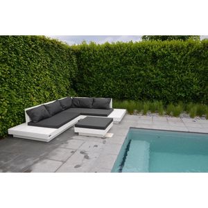 Wood4you - Loungeset 12 Wit 250cm/250cm incl kussens -