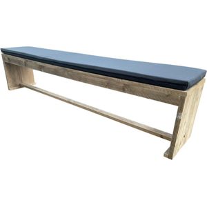 Wood4you - Tuinbank - New Harlem steigerhout Incl kussen 200 cm