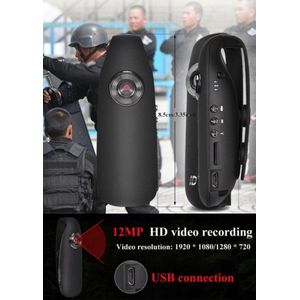Centechia BodyCam HD 1080P - Mini Camcorder - Bewegingsdetectie