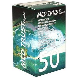 MedTrust Light glucose teststrips (50 strips)