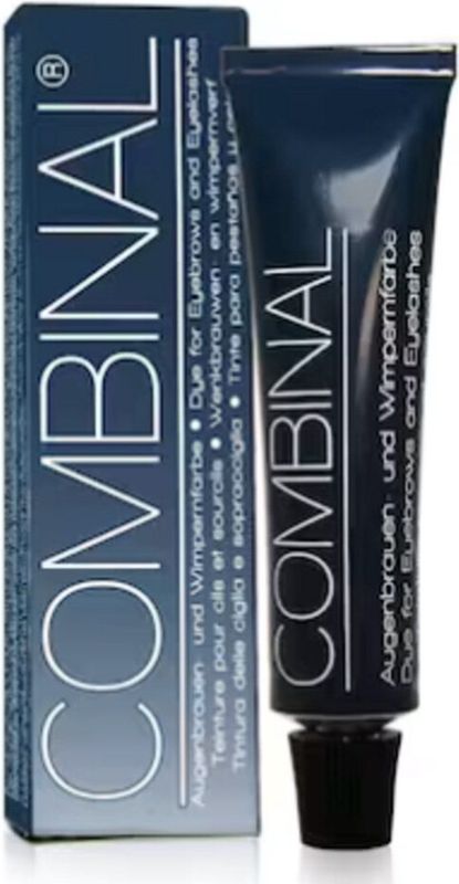 Combinal - Eyelash Dye Wenkbrauwverf Blauw - Zwart