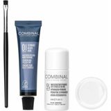 Combinal Wenkbrauw- en Wimperverf Zwart Kit