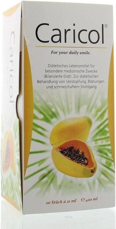 Caricol 20 sachets a 21ml bio 20 sachets
