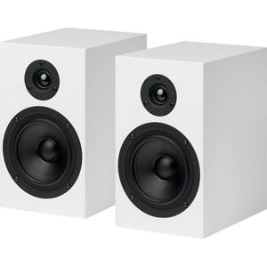 Pro-Ject Speaker Box 5 - Boekenplank Luidsprekers - Hifi speakers - Wit (per paar - 2 stuks)