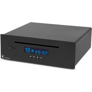 Pro-Ject CD Box DS zwart - CD-speler (24-bit/192kHz, 100DB, 0,007%, 20-20.000Hz, 1W, 194mm)