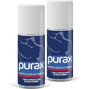 Purax - Roll-On - Zweetbescherming - Dubbelpak - Aloë Vera