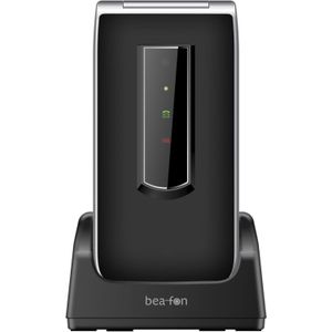 Bea-Fon SL495 2G (2.40"", 0.30 Mpx, 2G), Sleutel mobiele telefoon, Zilver, Zwart