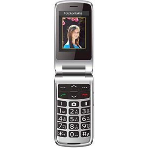 Bea-Fon Silver Line SL645 - Mobiele telefoon - microSD-slot (2.80""), Sleutel mobiele telefoon, Zwart