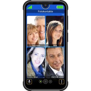 Beafon smartphone MX1 128 GB Dual SIM zwart (70639)
