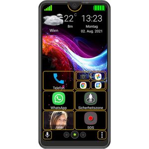 Beafon M6s plus 32 GB / 3 GB - Smartphone - schwarz Smartphone (6,26 Zoll)