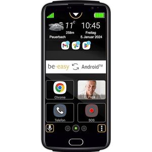 Beafon M7 Premium - Senioren Telefoon - 5,5 Inch - Zwart