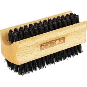 REMOS Hand en Nagelborstel Beukenhouten met Wilde Zwijnenharen aan beide Zijden