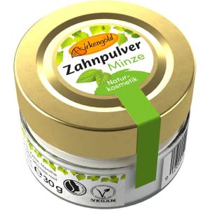 Birkengold - Mint Tandpoeder - 30 g - Natuurlijke Cosmetica