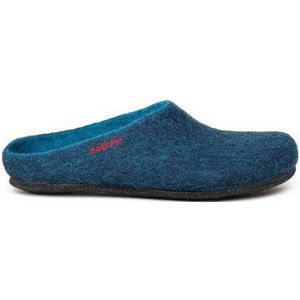 Pantoffels - Vilt - Grijs - 100% Merinowol - Anatomisch Vormgegeven