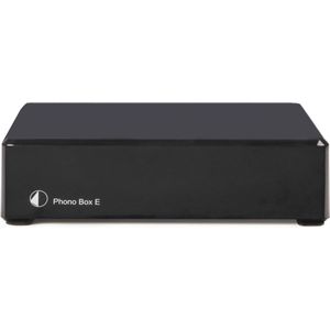 Pro-Ject - Phono Box E - Voorversterker - Zwart - SMD-technologie