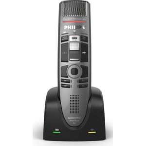 Philips - SpeechMike Premium Air - Draadloze Dicteermicrofoon - Zwart - Standaard