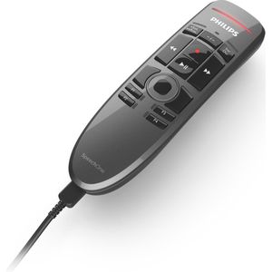 Philips SpeechOne Remote control ACC6100 - Instelbare knoppen - Ergonomisch design - Opname LED - Accessoire voor Philips SpeechOne Headset