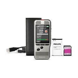 Philips - DPM 6000/02 - Dictafoon - Zwart - Roestvrij staal - Inclusief software