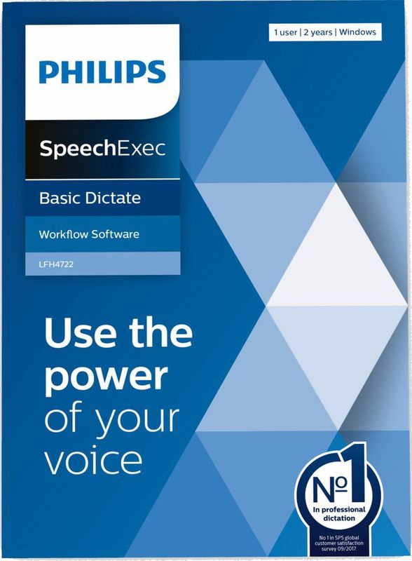 Licentie Philips LFH4722 SpeechExec Basic Dictate