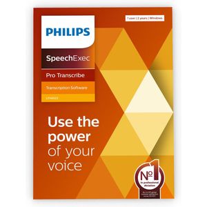 Philips - LFH4500 - Dictafoon Accessoires - SpeechExec Pro Transcribe
